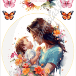 A4 tortaostya szett - Anyák napja 5