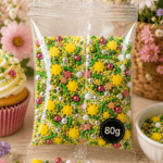 Cake Masters dekor cukorgyöngy - Virágoskert