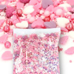 Cake Masters dekor cukorgyöngy - Babaváró pink