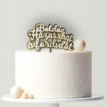 Műanyag tortabeszúró - Házassági évforduló