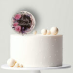 Plexi tortabeszúró- Rózsás