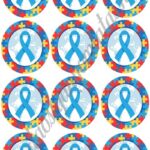 Cupcake korongok - Autizmus világnapja