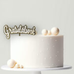 Műanyag tortabeszúró - Gratulálunk