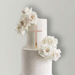 Kereszt tortacharm (rose gold)