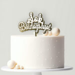 Műanyag tortabeszúró - Sok boldogságot