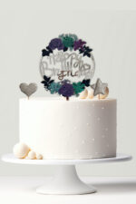 Happy Birthday  tortabeszúró szett - Liliomos