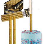 Torta tűzijáték - Arany (26 cm)