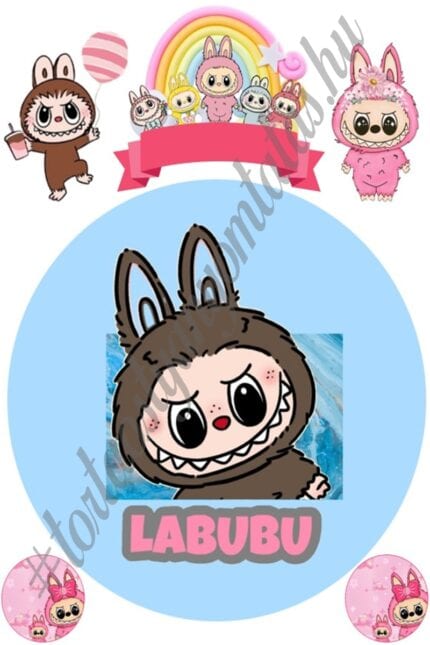 A4 tortaostya szett – Labubu