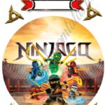 A4 tortaostya szett – Ninjago 2