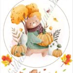 A4 tortaostya szett – Ősz 13