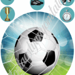 A4 tortaostya szett – Foci 2