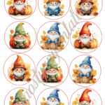 Cupcake korongok - Ősz 01