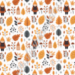 Habcsók / Csokoládé-transzferfólia - Ősz 03