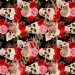 Tortapapír tapétaminta - Halloween 03