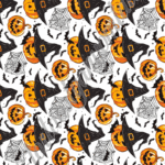 Tortapapír tapétaminta - Halloween 04