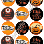 Cupcake korongok - Halloween 05