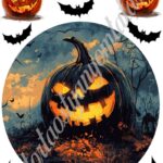 A4 tortaostya szett – Halloween 05