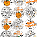 Cupcake korongok - Halloween 06