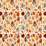 Habcsók / Csokoládé-transzferfólia - Ősz 06