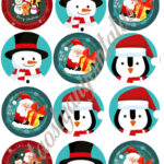 Cupcake korongok - Karácsony 11