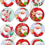 Cupcake korongok - Karácsony 13