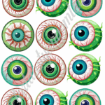 Cupcake korongok - Halloween 14