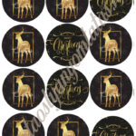 Cupcake korongok - Karácsony 15