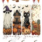 A4 tortaostya szett – Halloween 15
