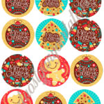 Cupcake korongok - Karácsony 17