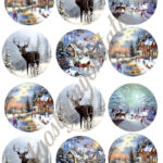 Cupcake korongok - Karácsony 02