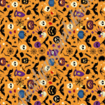 Habcsók / Csokoládé-transzferfólia - Halloween 02