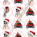 Cupcake korongok - Karácsony 20