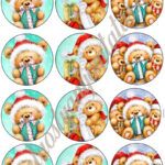 Cupcake korongok - Karácsony 21