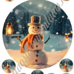 A4 tortaostya szett – Karácsony 22