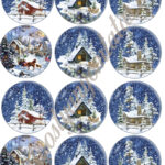 Cupcake korongok - Karácsony 23