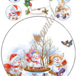 A4 tortaostya szett – Karácsony 23