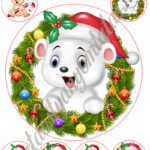 A4 tortaostya szett – Karácsony 26