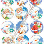 Cupcake korongok - Karácsony 03