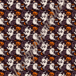 Habcsók / Csokoládé-transzferfólia - Halloween 03