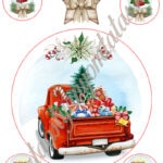 A4 tortaostya szett – Karácsony 03