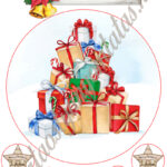 A4 tortaostya szett – Karácsony 04