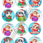 Cupcake korongok - Karácsony 05