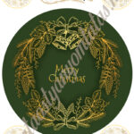 A4 tortaostya szett – Karácsony 06