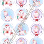 Cupcake korongok - Karácsony 07