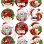 Cupcake korongok - Karácsony 09