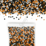 Dekor cukorgyöngy - Halloween Nonpareils 2mm