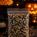 Dekor cukorgyöngy - Halloween Nonpareils 2mm