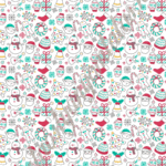 Habcsók / Csokoládé-transzferfólia - Karácsony 01