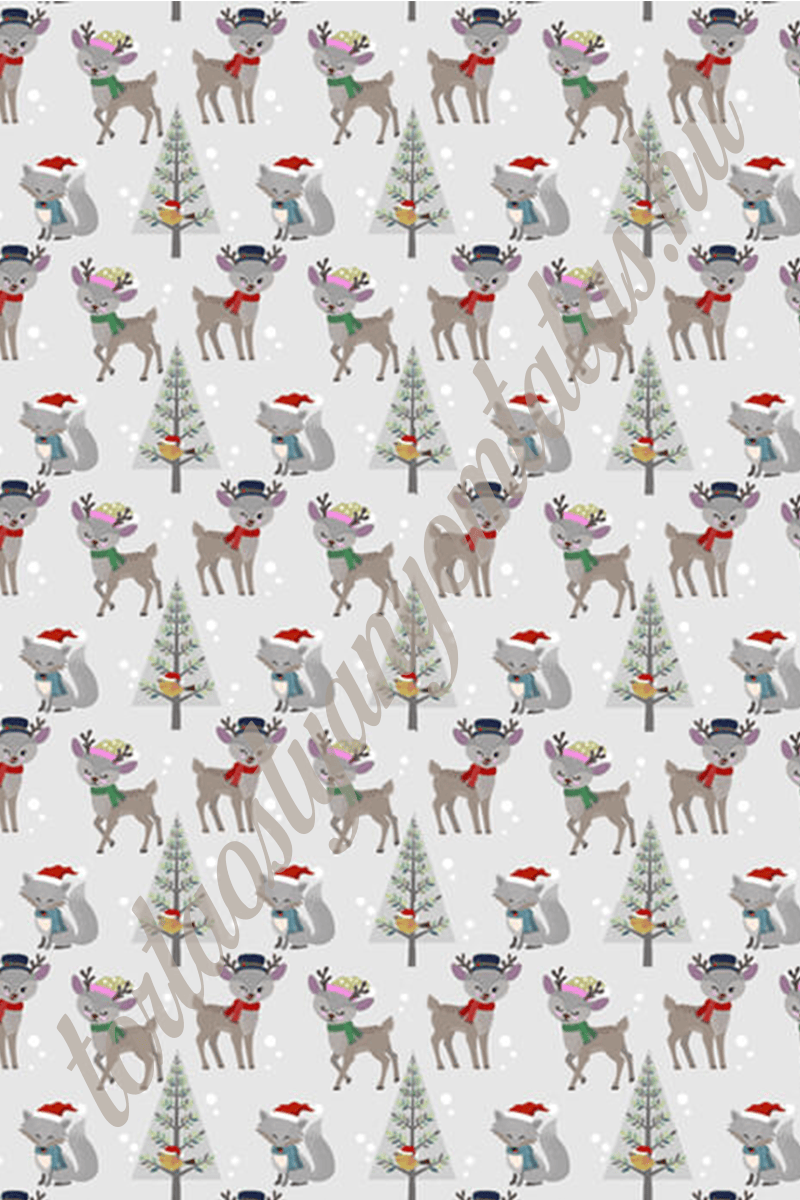 10 Habcsók / Csokoládé-transzferfólia - Karácsony 10 - Image 1