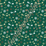 Habcsók / Csokoládé-transzferfólia - Karácsony 12